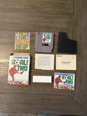 Goal Two Nintendo NES Game CIB Tested & Works