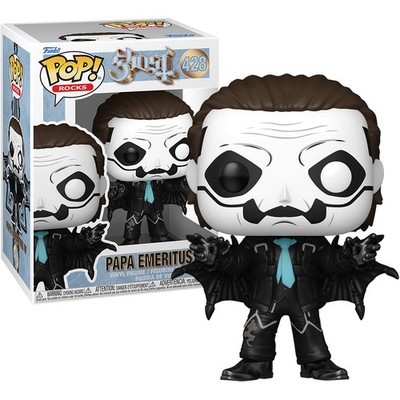 Funko Ghost Papa Emeritus IV Bat Outfit POP Rocks Figur 428 Fan Sammlerstück