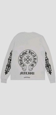 Chrome Hearts Malibu Tシャツ　XXL Chrome Hearts Malibu Long Sleeve Graphic Print Cotton T-Shirt
