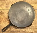 Wagner Arc Logo #9 Cast Iron Skillet Heat Ring - Restored – Flat