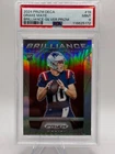 2024 Panini Prizm Deca - Brilliance Drake Maye #19 Silver Prizm (RC) PSA 9!