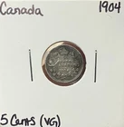 1904 Canada 5 Cents Silver — photo from another recent sale