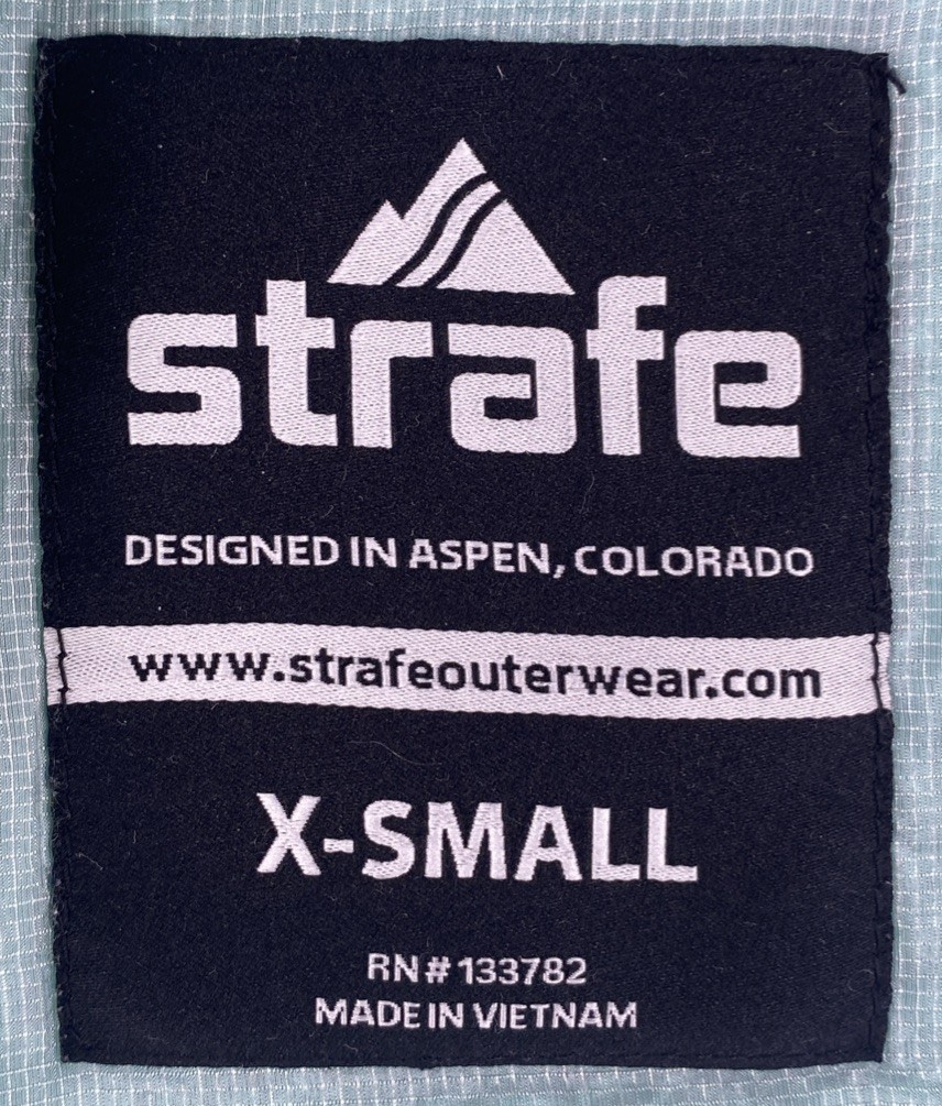 Strafe Alpha Jacket Softshell Jacket Teal & Green… - image 6