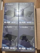 🏈 SEND OFFER 2025 vSeeBox V3 Plus Android TV Box | Voice Remote | 4K UHD ⚾️ 