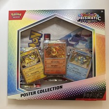 Pokemon TCG SV8.5 Prismatic Evolutions Poster Collection Box Factory Sealed