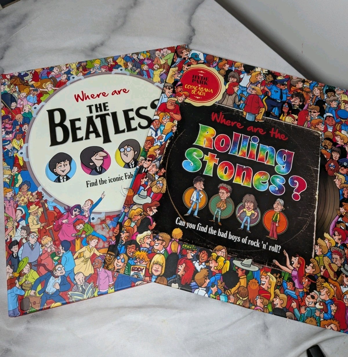 Where Are The Beatles Where Are The Rolling Stones Hardback Book