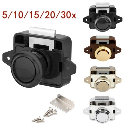 5/10x Push Lock Mobelschloss Druckschloss Druckknopf fur Boot Caravan Wohnmobil