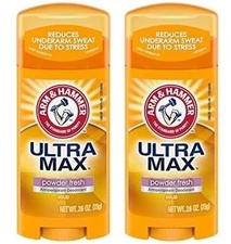 Arm&Hammer Ultra Max Antiperspirant Deodorant Invisible Solid Powder Fresh 2.6oz