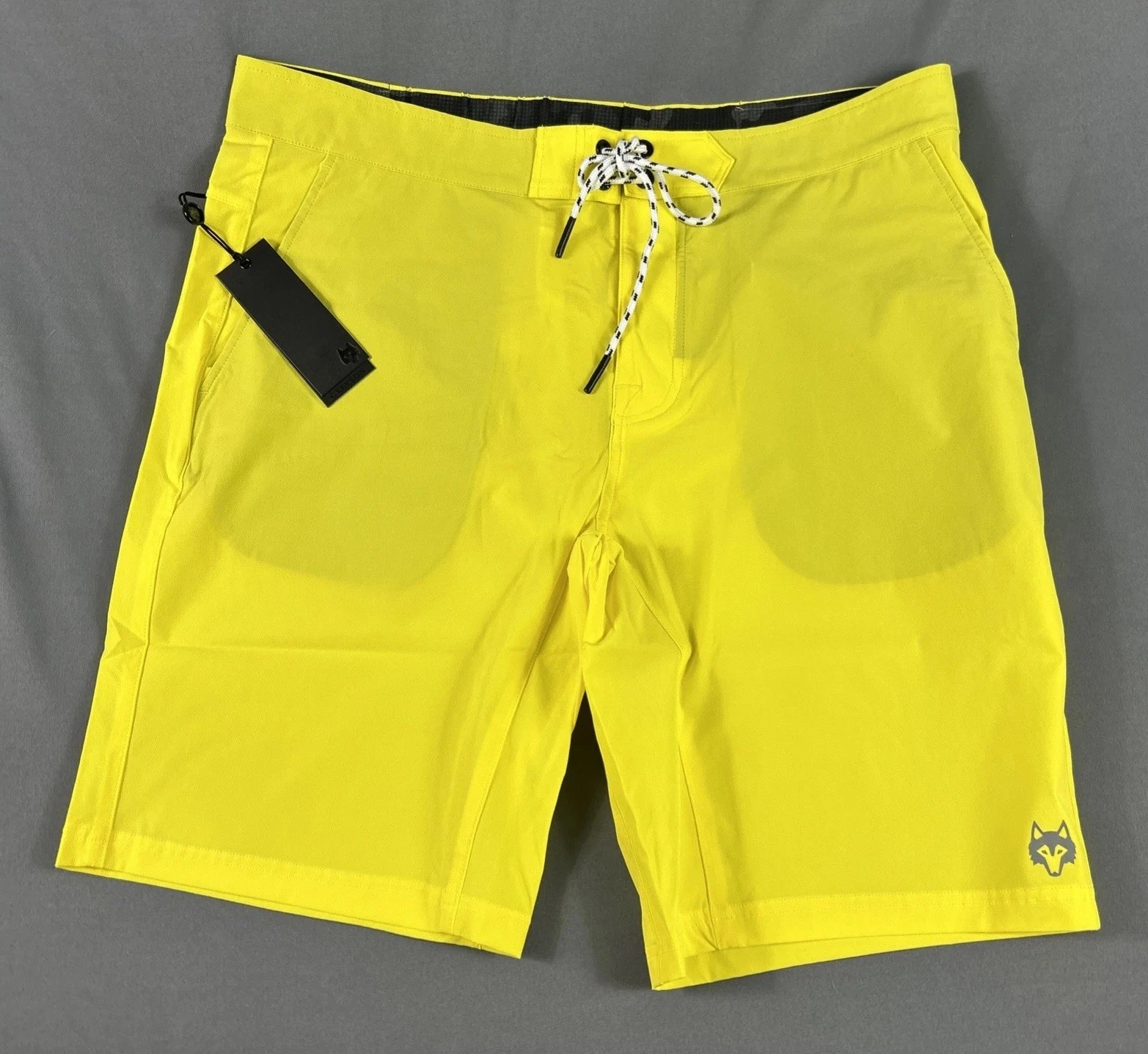 Greyson Shorts Swim Indian Wells 36 x 10 Blaze Yellow Nylon NWT MSRP $158
Opens in a new window or t