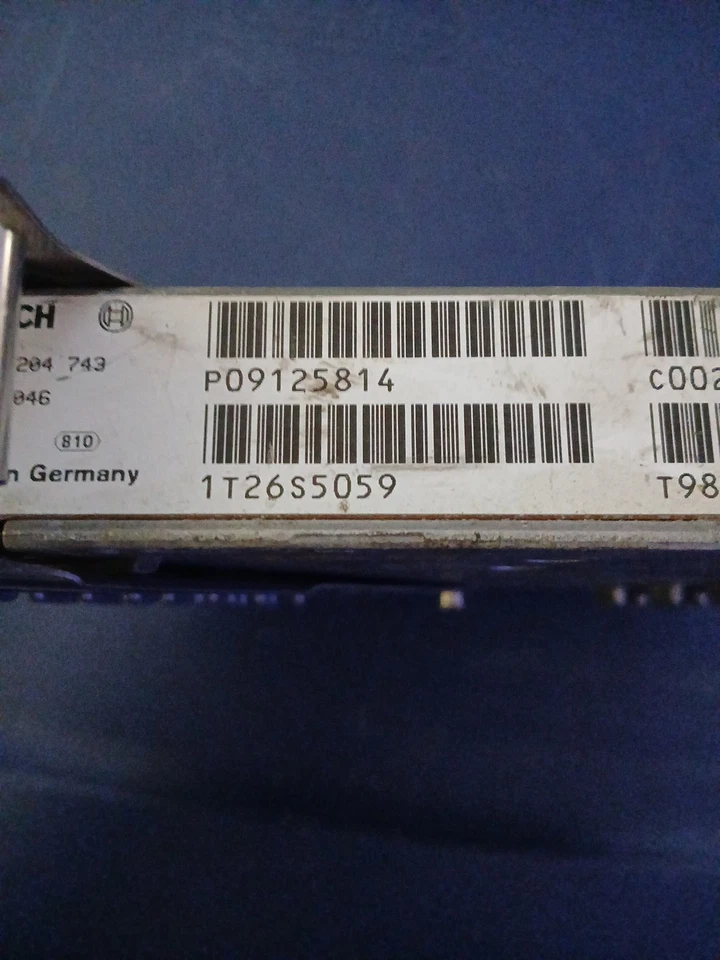 1998 1999 2000 2001 VOLVO S70 V70 ДВИГАТЕЛЬ МОДУЛЬ ECU ECM PCM P09125814 2.4L - Изображение 3 из 4