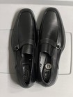 Perry Ellis Portfolio UltraFoam Men's 13M Black Leather Square Toe Monk Strap — photo 5