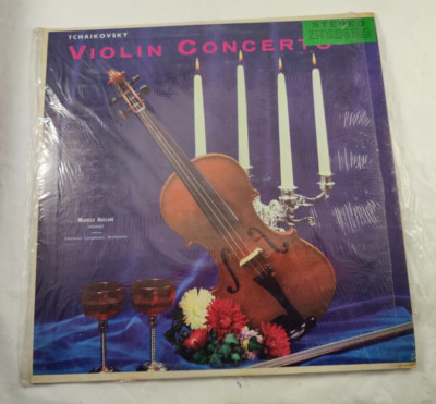 Michele Auclair Tchaikovsky: Concerto In D Major, Op. 35 LP MSLP 5002