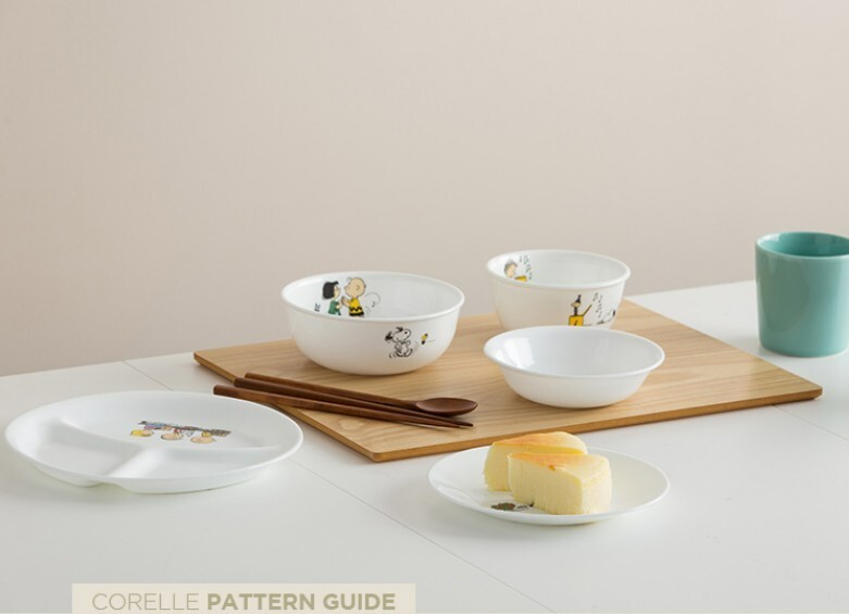 コレール スヌーピー ピーナッツ 小ボウル　サリー 5枚セット アメリカ製 Corelle x Peanuts Snoopy The Home Brunch 5p Set/Triple Plate