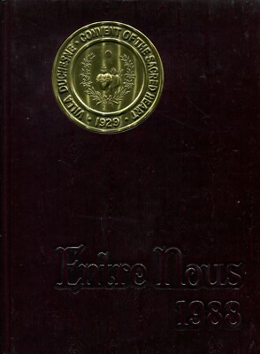 VILLA DUCHESNE/OAK HILL SCHOO, ST LOUIS, MISSOURI YEARBOOK - ENTRE NOUS - 1993
