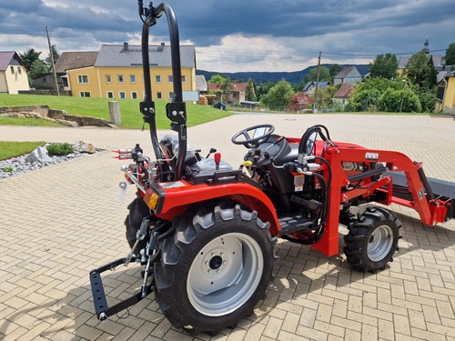 NEU VST Fieldtrac 929 EGT , 27 PS Kleintraktor mit Frontlader, Servo, Kfz Brief - Bild 3 von 7