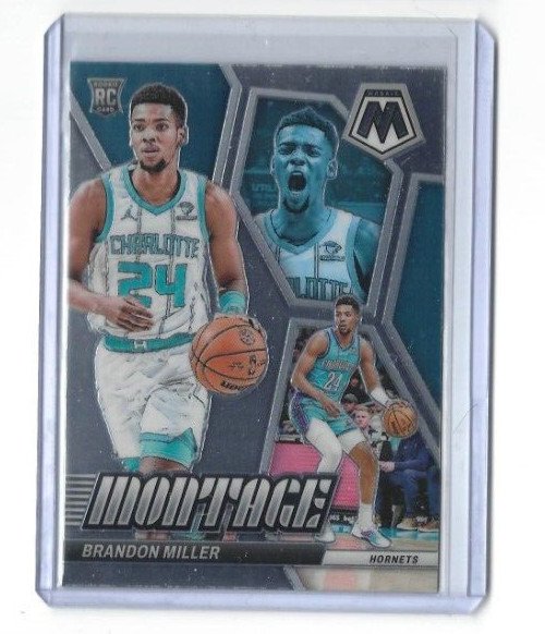 2023-24 Mosaic BRANDON MILLER Montage Rookie RC Insert SP #12