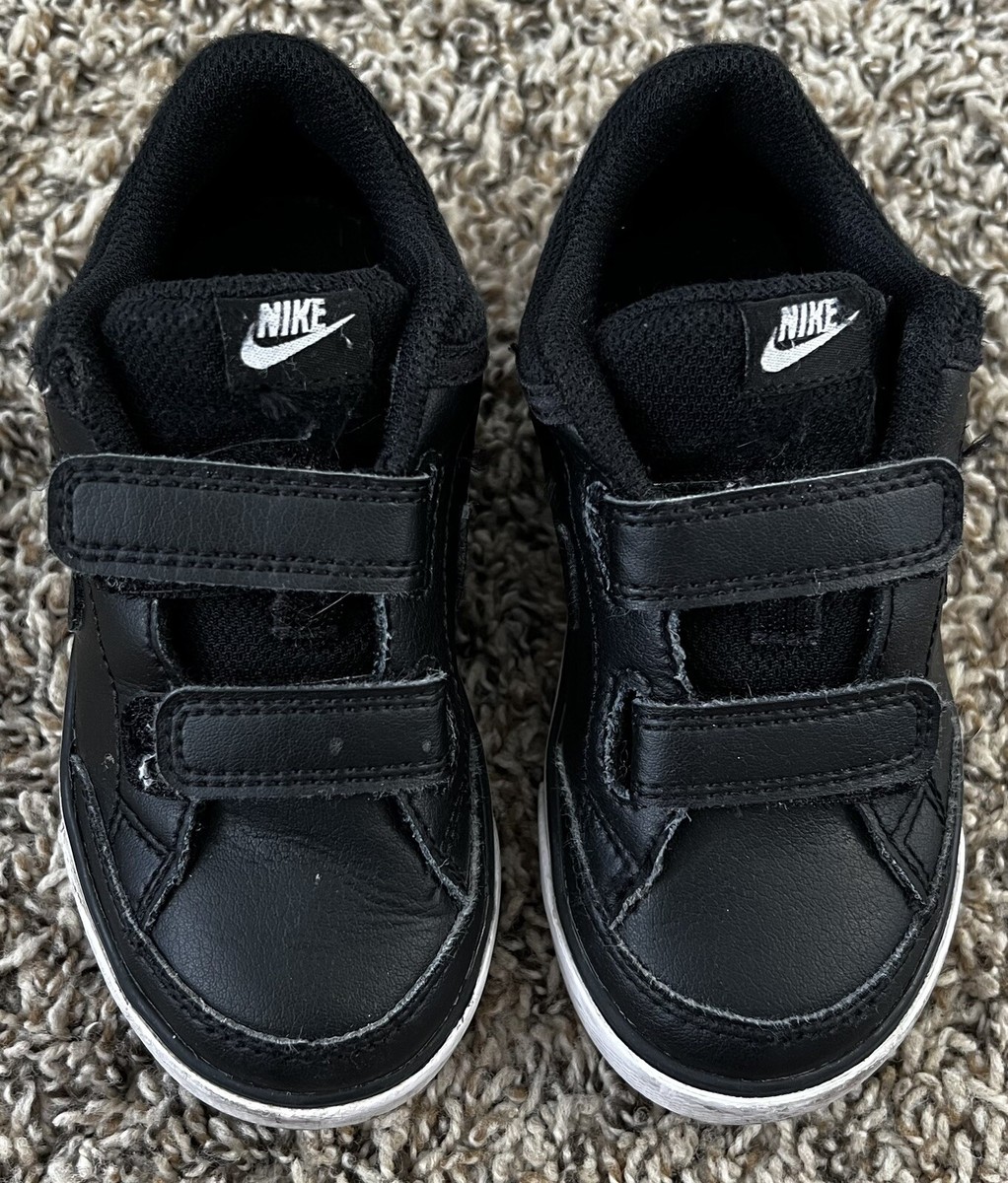 Nike 9c Boy Shoes Nike Baby Boy Capri Leather Black Shoes 579949