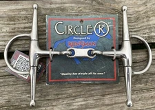 Circle R by Reinsman 5" French link full cheek snaffle bit 