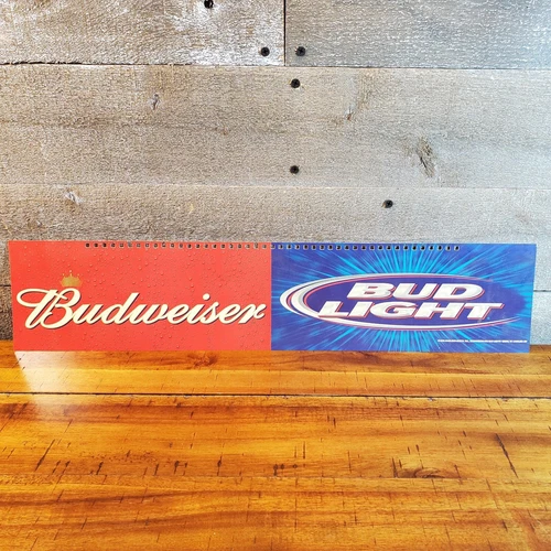 bar signs beer vintage plastic inserts cooler ads 2003 Anheuser Busch