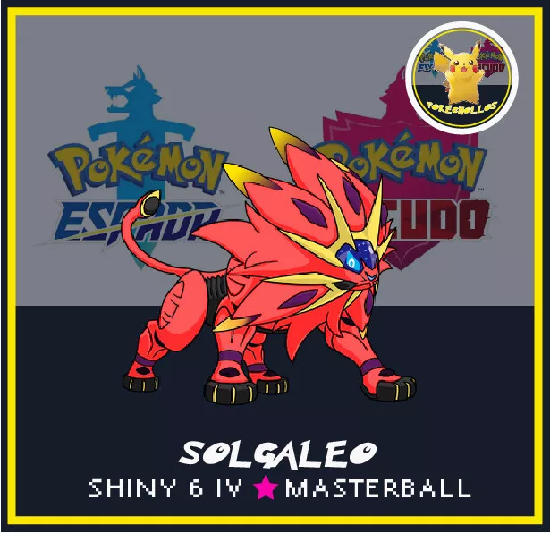 Pokemon Sword & Shield - SOLGALEO + LUNALA, 6 IVS SHINY EVENT