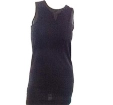 ZARA- TRAFALUC BLACK MINI SLEEVELESS DRESS SIZE- S