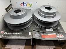 2004-2010 BMW 525/528/530/535 - BRAND NEW ZIMMERMAN ALL 4 BRAKE DISC ROTORS SET!
