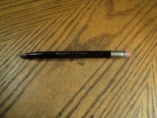 Vintage Scripto Mechanical Pencil  William J. Weber Funeral Home  5-5/16" Long
