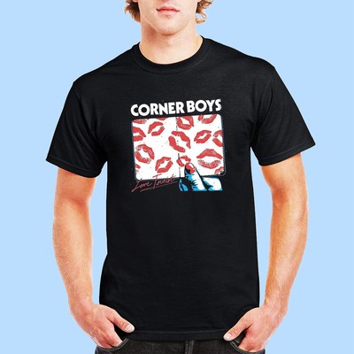 NWT Corner Boys - Love Tourist Black Tshirt Size S to 5XL