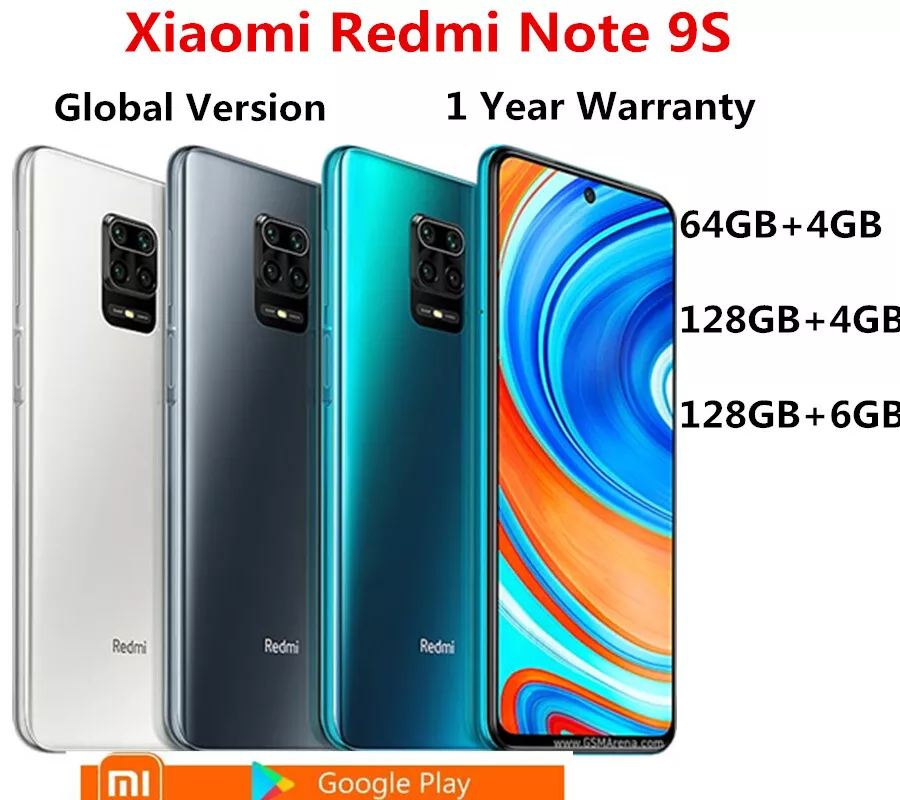 【美品】Xiaomi redmi note9s 6gb 128gb