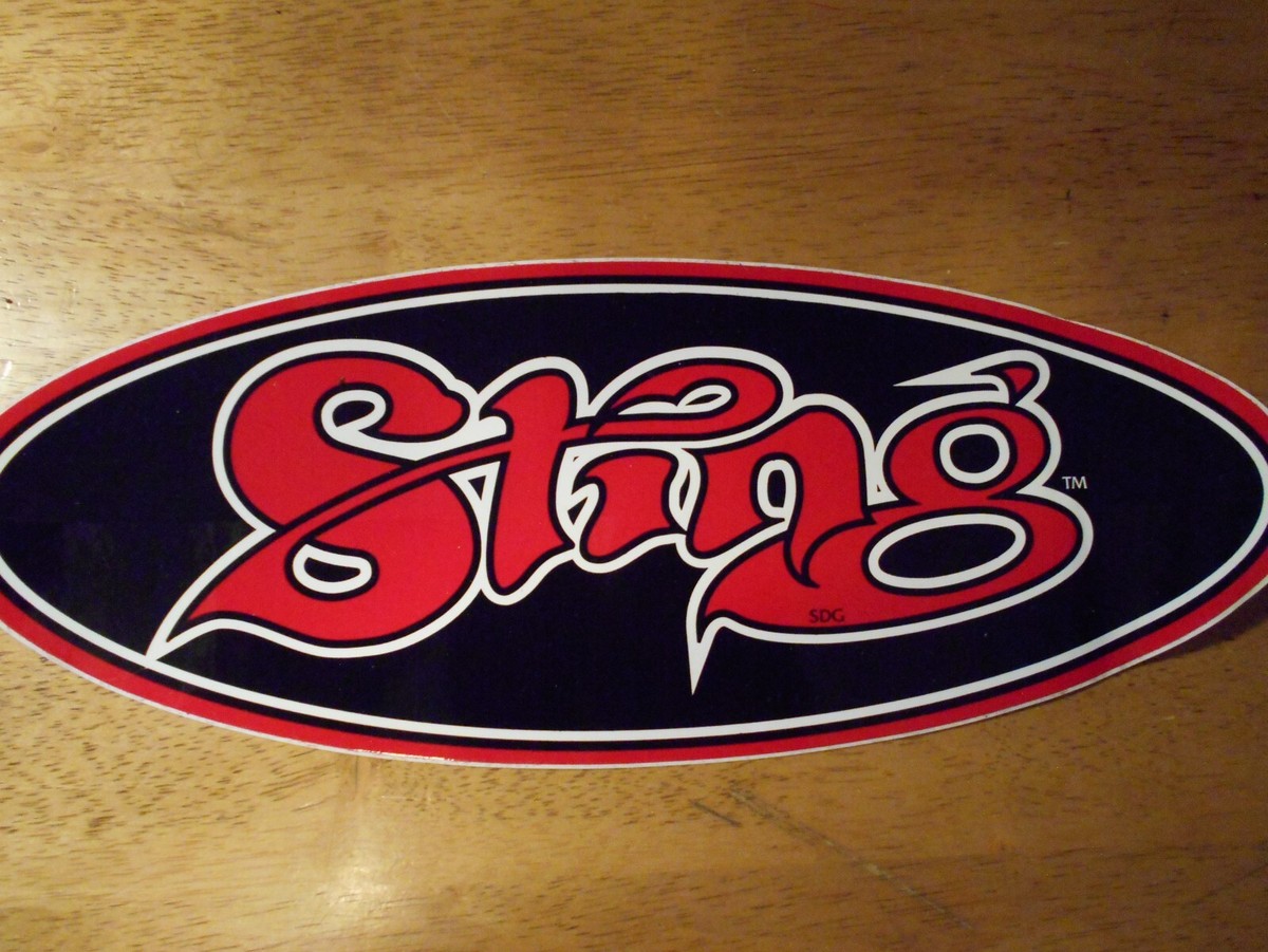 Vintage Sting Bee SDG decal 1990s Skateboard art Sticker | eBay