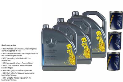 15L PKW Synthetic Motoröl für Mercedes 5W-40 MB 229.5 3xMotor Flush