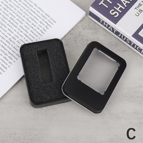 Tinplate U Disk Small Square Box Badge Gift Metal Packaging Box U Disk Large - Zdjęcie 14 z 16