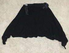 Vtg Creative Design Works Womens Skirt One Size Black USA NWT