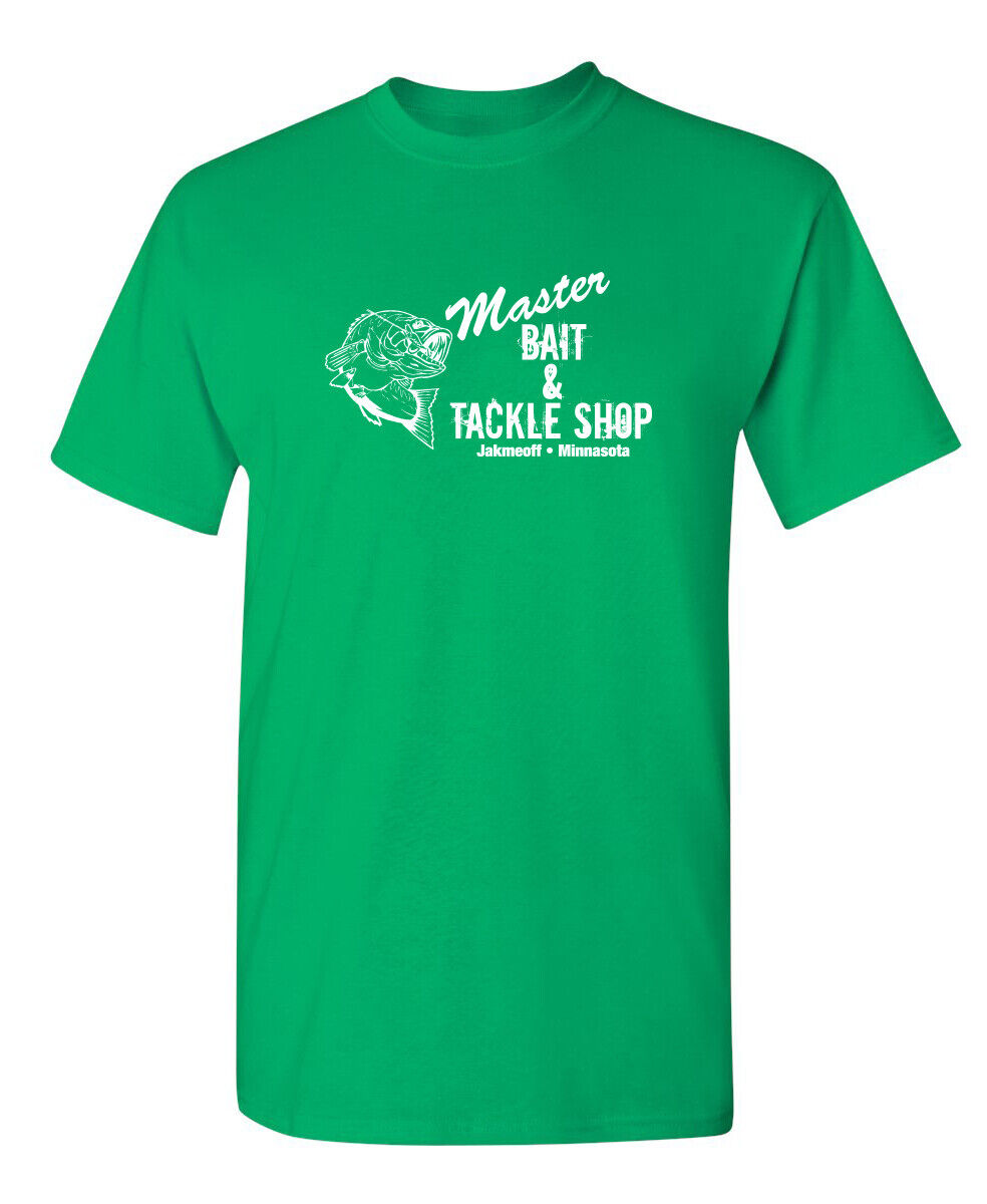 Master Bait and Tackle Shop Sarcastic Humor Graphic Novelty Funny T Shirt