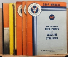 Vintage GM General Motors Service, Operation & Maintenance Manual Lot (6)