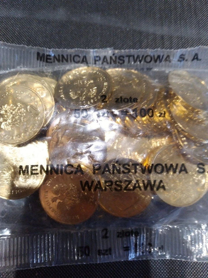 Polaco 2zl 2003 conmemorativo B-UNC en Orig. bolsa de banco "Nordic Gold" coleccionable Foto 2 de 4