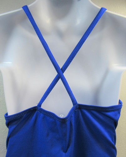 Traje de baño de una pieza para niña talla mediana azul - Imagen 6 de 8