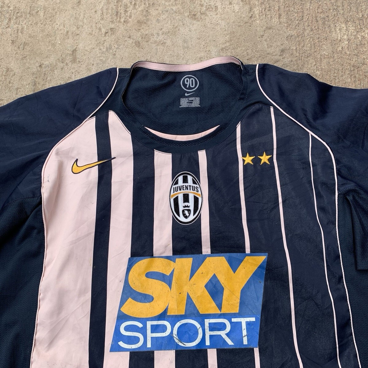 ユヴェントスFC 04-05 third レプリカ ユニフォーム total90 2004/05 Juventus Third/Alternative Jersey (Authentic Vintage