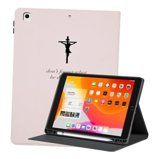 Case for iPad 9th/8th/7th Generation 10.2 Inch Bible Verse Faith Jesus
