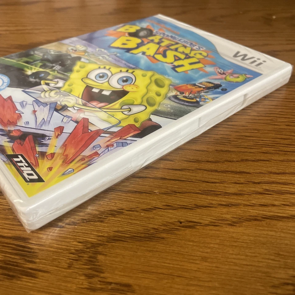 SpongeBob's Boating Bash (Nintendo Wii, 2010) Brand New Sealed - Image 4 of 4