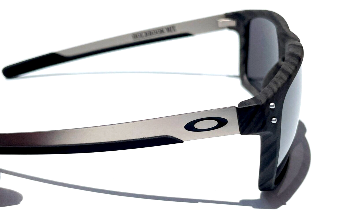 NEW Oakley HOLBROOK MIX Woodgrain w PRIZM BLACK Iridium Lens
