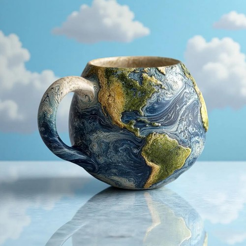 Planetary Ceramics Mug Collection, Unique Space - Themed Coffee Cups, Space - Picture 9 of 24
