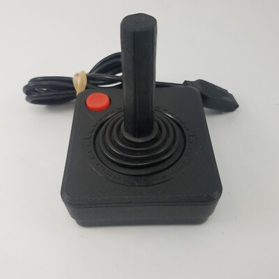 OEM Genuine Atari 2600 Wired Classic Joystick Controller Pad Black