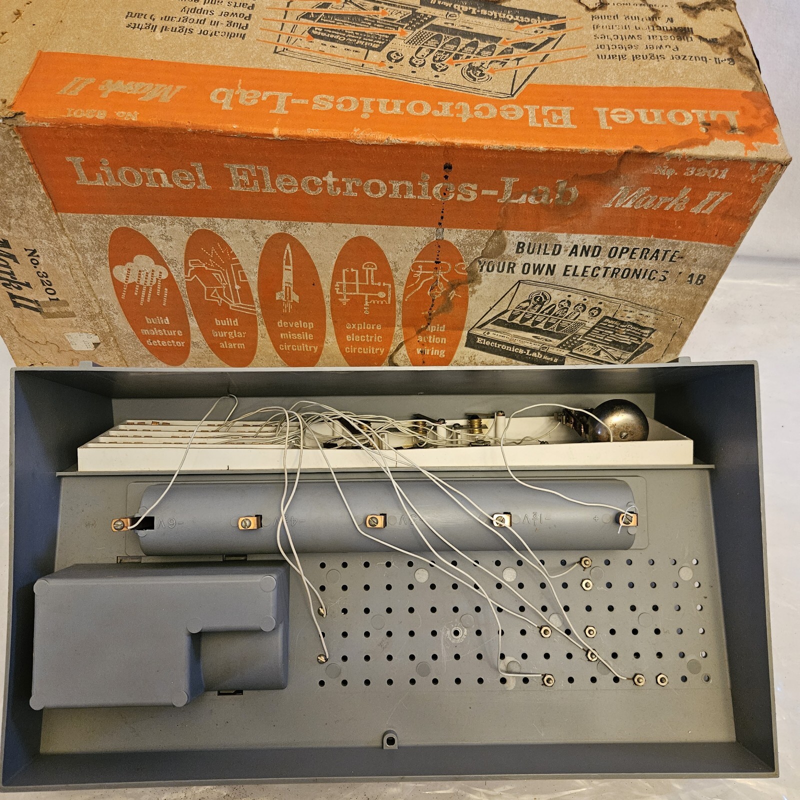 Vintage Antique Toy Lionel Electronics Lab Mark II Engineering Play Set ...