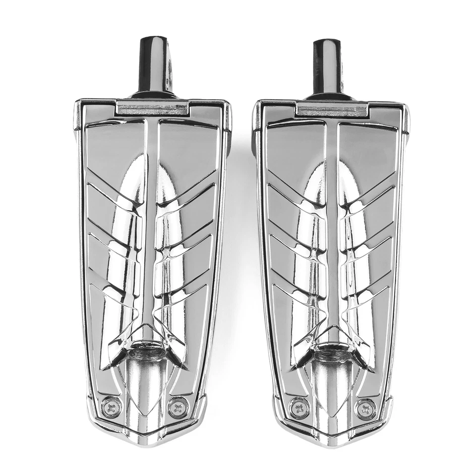 2x estriberas de lanza cromadas (L&R) para Harley FLHXXX Street Glide Trike 2010-2011 Foto 4 de 4