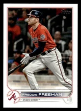 2022 Topps #236 Freddie Freeman Card Atlanta Braves