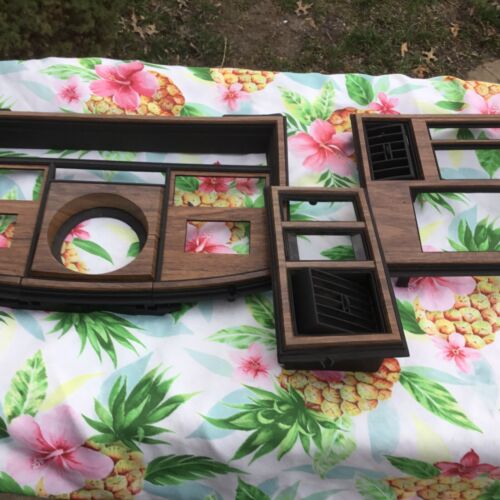 1979 1980 1981 1982 1985 Cadillac Eldorado OEM Woodgrain Dash Bezel Trim + Vents
