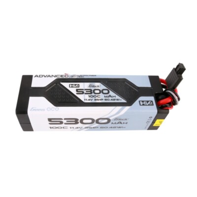 Gens ace G-Tech 5300mAh 11.4V 100C HV 3S  Lipo Akku Hardcase Deans Für Car Model