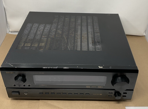 Denon AVR-3802 7.1 Receiver Tested No Remote Scratches Dent Rust