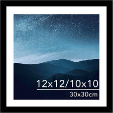 12X12 Picture Frame with Mat for 30 X 30Cm Diamond Art Painting, Display Photo 1